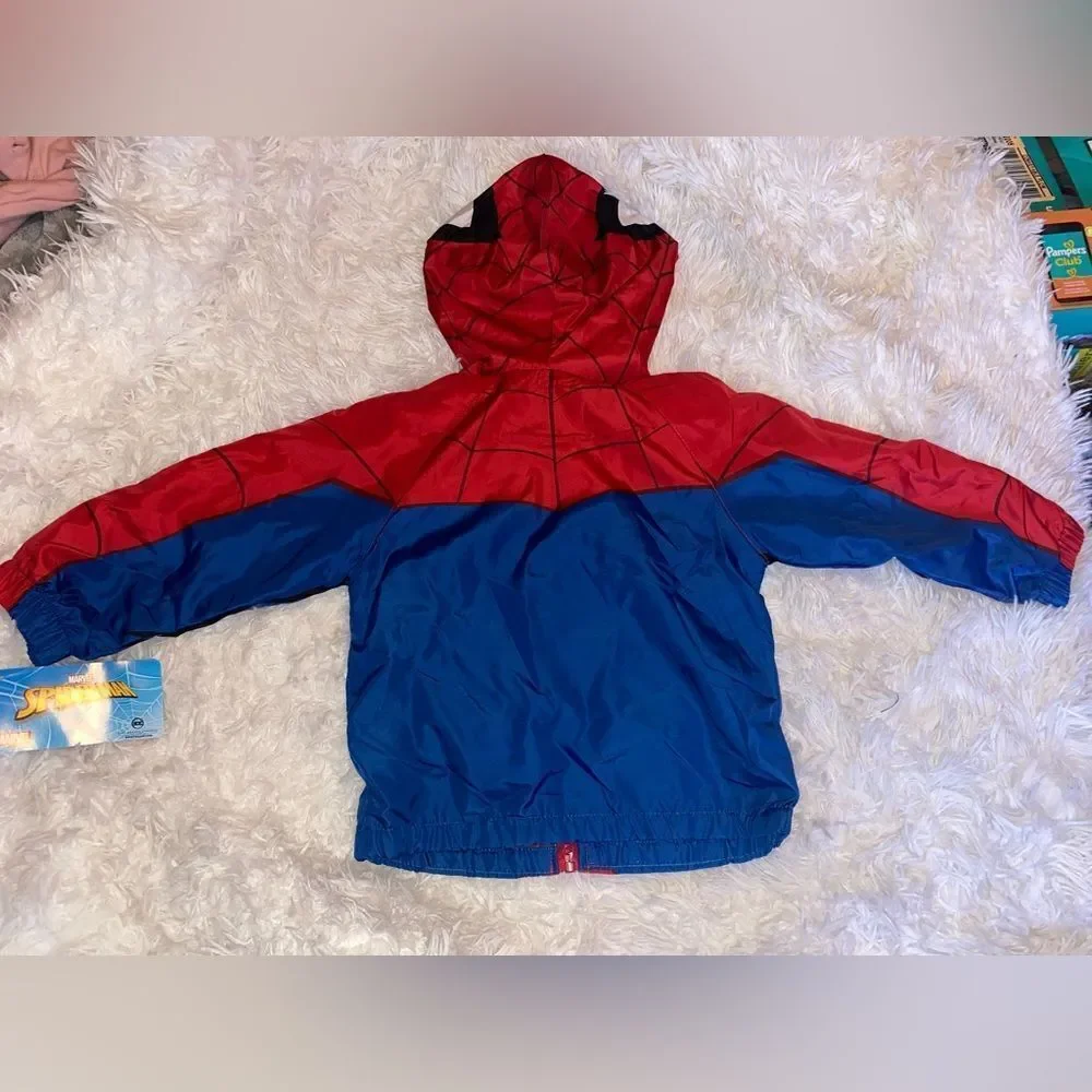 *NWT* Marvel Spider-Man 3T Windbreaker/Rain Coat